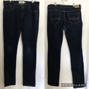 Abercrombie and Fitch ERIN Dark Wash Skinny Jeans